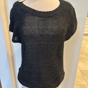 Tommy Bahama Black Knit Top